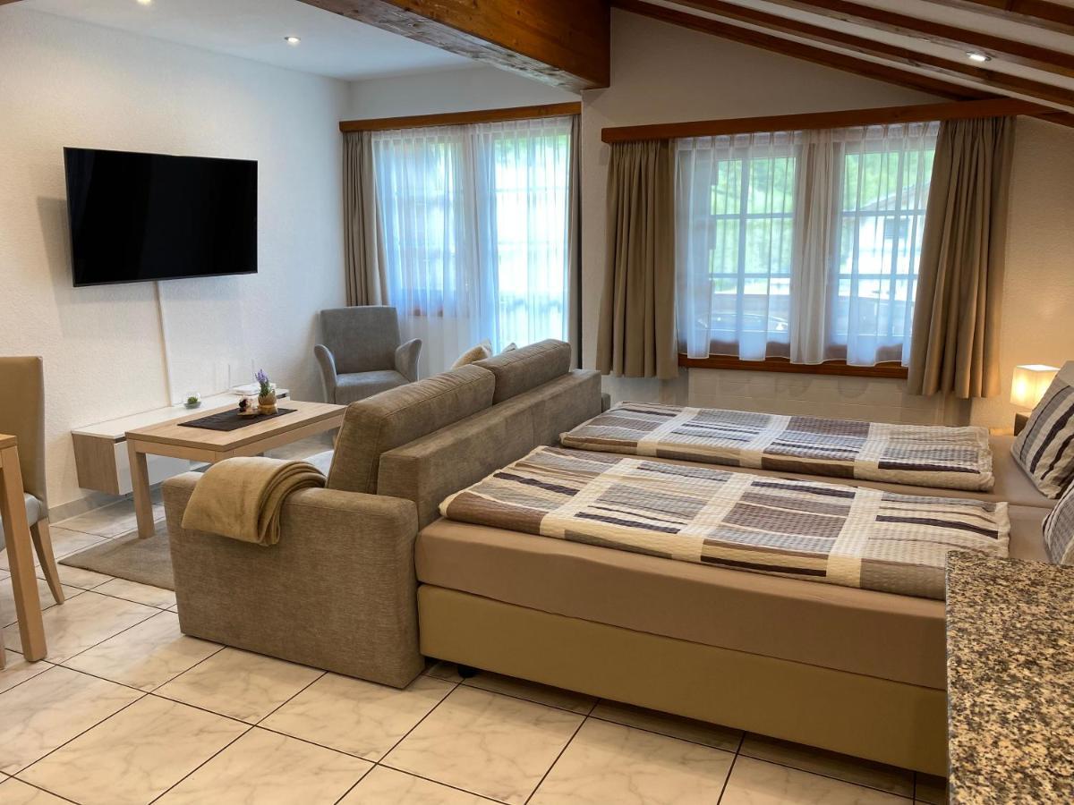 Apartments Arcadia Saas-Grund Dış mekan fotoğraf